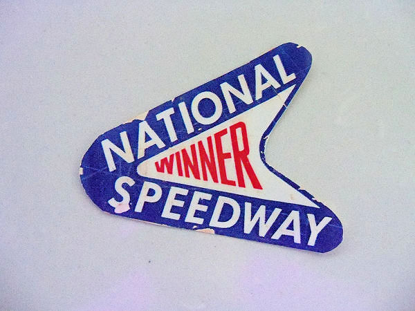 NY National Speedway Winner Sticker