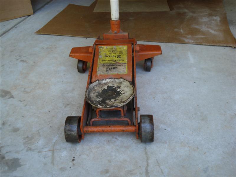 Old Hydraulic Floor Jack