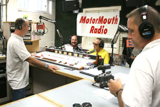 In The MMR Studios with George Barris