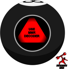 MMR Automotive Magic 8 Ball - Use MMR Decoder