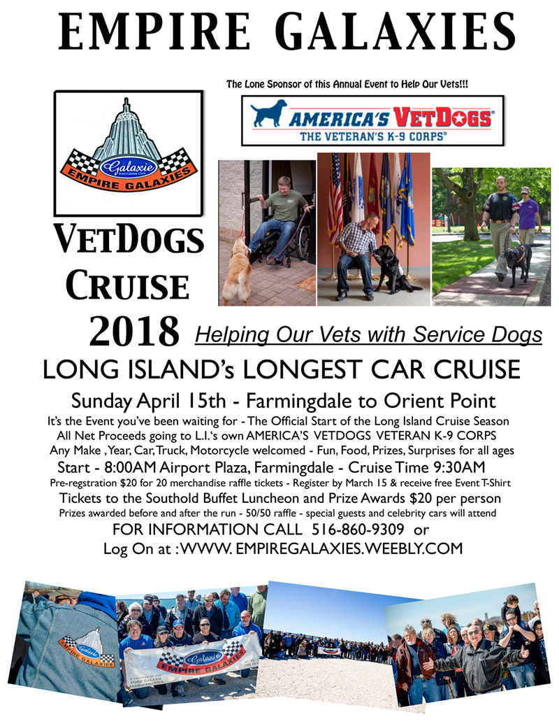 VetDogs Cruise 2018 Poster